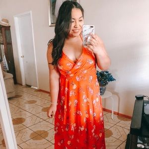 Lulus Floral Maxi Dress